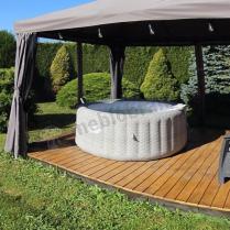 Aranżacja: Jacuzzi BESTWAY Lay Z Spa MaxHold Smart AirJet Bali 196x196x71cm