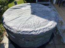 Aranżacja: Jacuzzi BESTWAY Lay Z Spa Therma Core AirJet Carrara 170x170x65cm 6001V