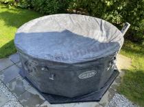 Aranżacja: Jacuzzi BESTWAY Lay Z Spa Therma Core AirJet Carrara 170x170x65cm 6001V