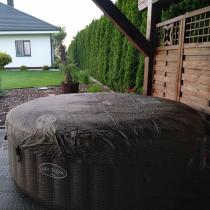 Aranżacja: Jacuzzi dmuchane BESTWAY Lay Z Spa Max Hold Smart AirJet Bali 216x216x71cm