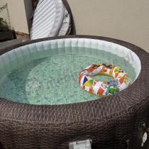 Aranżacja: Jacuzzi dmuchane BESTWAY Lay Z Spa Max Hold Smart AirJet Bali 216x216x71cm