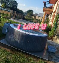 Aranżacja: Jacuzzi dmuchane BESTWAY Lay Z Spa Smart Airjet Boracay 60175 180x180x66cm