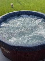 Aranżacja: Jacuzzi dmuchane BESTWAY Lay Z Spa Therma Core Smart AirJet Toronto 6001W 190x190x70cm