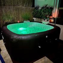 Aranżacja: Jacuzzi dmuchane dla 7 osób BESTWAY Maldives HydroJet Pro 7 201x201x80 - 6001U