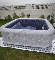 Aranżacja: Jacuzzi dmuchane do ogrodu BESTWAY Lay Z Spa San Francisco 230x230x71 - 6001Q
