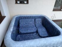 Aranżacja: Jacuzzi dmuchane do ogrodu BESTWAY Lay Z Spa San Francisco 230x230x71 - 6001Q