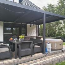 Aranżacja: Jacuzzi przenośne BESTWAY Lay Z Spa Palm Springs 196x71 60017 AirJet