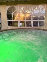 Aranżacja: Jacuzzi przenośne BESTWAY Lay Z Spa Palm Springs 196x71 60017 AirJet