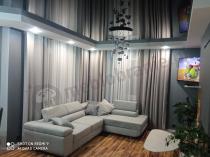 Aranżacja: Jasnoszara rogówka rozkładana do salonu Anton prawy 275x202x90 cm Monolith 84