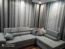 Aranżacja: Jasnoszara rogówka rozkładana do salonu Anton prawy 275x202x90 cm Monolith 84