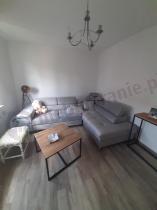 Aranżacja: Jasnoszary narożnik prawostronny w stylu glamour Eridano 275x202 cm