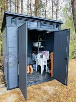 Aranżacja: Keter Cortina 7x7 - domek ogrodowy narzędziowy 216x218cm (4,7 m2)