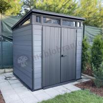 Aranżacja: Keter Cortina 7x7 - domek ogrodowy narzędziowy 216x218cm (4,7 m2)