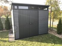 Aranżacja: Keter Cortina 9x7 - domek ogrodowy narzędziowy 279x216cm (6m2)