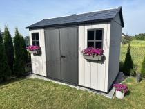 Aranżacja: Keter Oakland 1175SD - Domek narzędziowy z tworzywa (8m2)