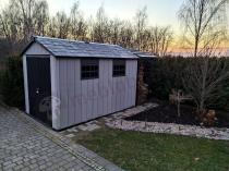 Aranżacja: Keter Oakland 7511 - Domek narzędziowy z tworzywa (8m2)