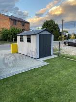 Aranżacja: Keter Oakland 7511 - Domek narzędziowy z tworzywa (8m2)