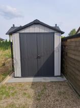 Aranżacja: Keter Oakland 7511 - Domek narzędziowy z tworzywa (8m2)