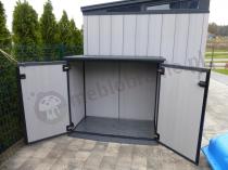 Aranżacja: Keter Patio Store szafa na balkon i na taras