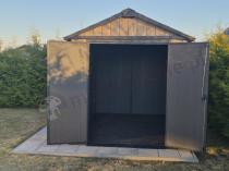 Aranżacja: Keter Signature Apex 7511 Ashwood duży domek ogrodowy (8m2)