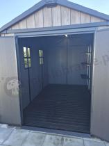 Aranżacja: Keter Signature Apex 7511 Ashwood duży domek ogrodowy (8m2)