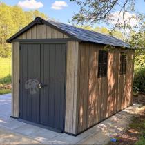 Aranżacja: Keter Signature Apex 7511 Ashwood duży domek ogrodowy (8m2)