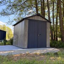 Aranżacja: Keter Signature Apex 7511 Ashwood duży domek ogrodowy (8m2)