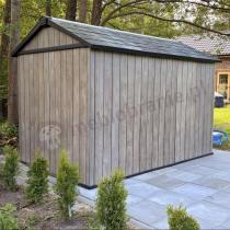 Aranżacja: Keter Signature Apex 7511 Ashwood duży domek ogrodowy (8m2)