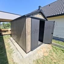 Aranżacja: Keter Signature Apex 7511 Ashwood duży domek ogrodowy (8m2)