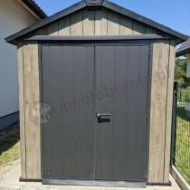 Aranżacja: Keter Signature Apex 7511 Ashwood duży domek ogrodowy (8m2)