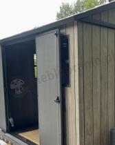 Aranżacja: Keter Signature Apex 975 Ashwood domek ogrodowy (6,6m2)