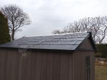 Aranżacja: Keter Signature Apex 975 Walnut domek ogrodowy (6,6m2)