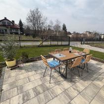 Aranżacja: Komplet mebli obiadowych do ogrodu 6 + 1 Urbino Dining - Natural