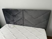 Aranżacja: Łóżko sypialniane tapicerowane Madera 140x200 - metalowa rama