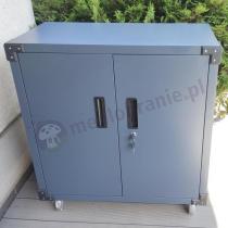Aranżacja: Mała szafka garażowa na narzędzia na kółkach - Werk 900 x 800 x 420 mm