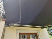 Aranżacja: Markiza tarasowa 300x250 z półkasetą Lea - Grafit
