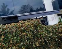 Aranżacja: Markiza tarasowa 300x250 z półkasetą Lea - Grafit