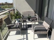 Aranżacja: Meble ogrodowe technorattanowe Morrone Set Grey