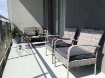 Aranżacja: Meble ogrodowe technorattanowe Morrone Set Grey