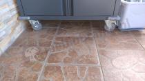 Aranżacja: Metalowa szafa gospodarcza z drążkiem Deto 1800 x 800 x 410 mm