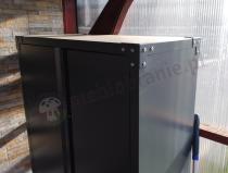 Aranżacja: Metalowa szafa gospodarcza z drążkiem Deto 1800 x 800 x 410 mm