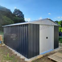 Aranżacja: Metalowa szopa na narzędzia Yardmaster 1013 ANZ 3x4 Anthracite (12m2)