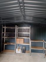 Aranżacja: Metalowa szopa ogrodowa Hartt 333x330x200cm - Antracyt A16
