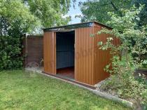 Aranżacja: Metalowa szopa ogrodowa ze świetlikiem Kaggen 261x241cm - Wood