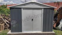 Aranżacja: Metalowy domek na narzędzia Yardmaster 108 ANZ 2x3 Anthracite (7m2)