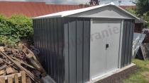 Aranżacja: Metalowy domek na narzędzia Yardmaster 108 ANZ 2x3 Anthracite (7m2)