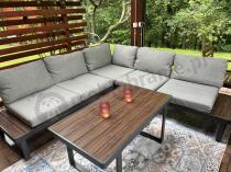 Aranżacja: Metalowy narożnik na taras - Panaon Corner 220x220 - LG