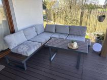 Aranżacja: Metalowy narożnik na taras - Panaon Corner 220x220 - LG