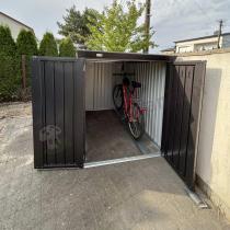 Aranżacja: Metalowy schowek na 3 rowery Varsat 133x222x151