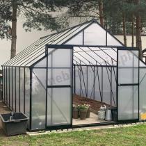 Aranżacja: Mocna szklarnia z poliwęglanu 6mm i aluminium 305x488x245cm